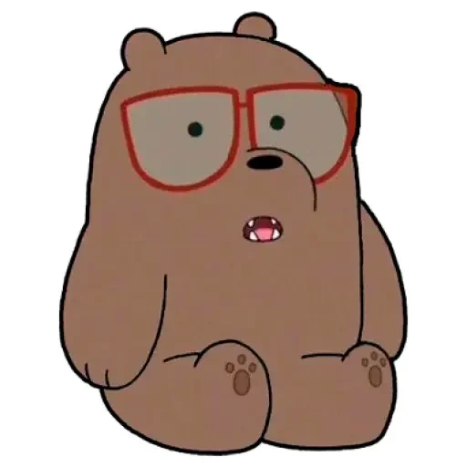 bare bears, the bear is cute, bear is brown, cartoon bear, the whole truth about bears