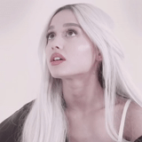 ariana, mujer, gorjeo, mujer joven, ariana grande