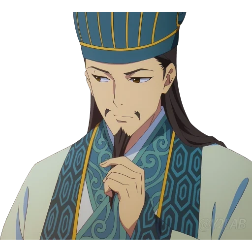 anime, anime, animasi kunming, kong ming zhuge, karakter anime