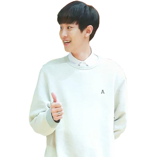 park chang-lie, camisa de polo, chanyeol exo, ropa esso chennell, camisa de manga larga