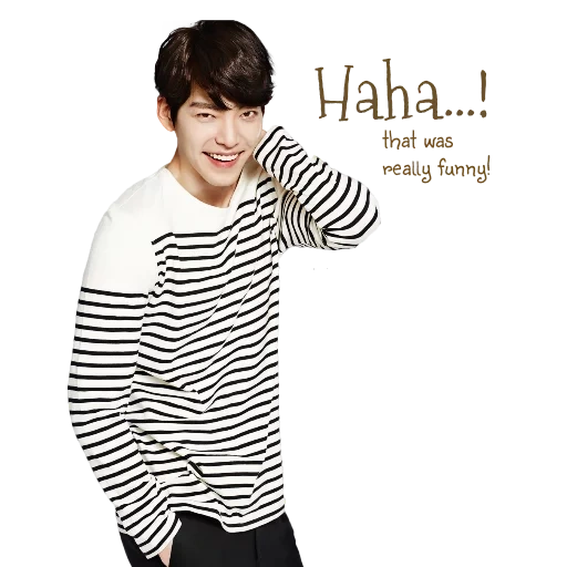 kim woo bin, kim mu-bin, jin jun ok, korean actor, park ji-min striped sweater