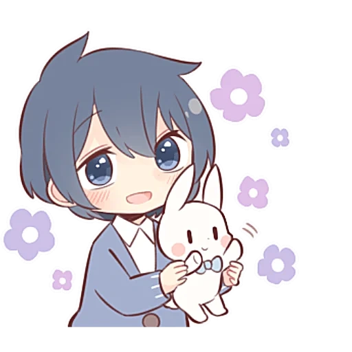 chibi, chibi anime, anime cute, anime chibi guy