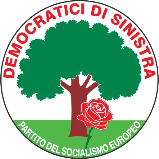 логотип, левые демократы италии, социал-демократическая партия италии, социал-демократическая партия эфиопии, итальянская социал-демократическая партия
