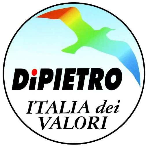 италия, логотип, values italy, дизайн логотипа, антонио ди пьетро