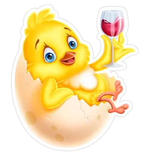 chick, catch pattern, cartoon chicken, easter chicken, duckling chain