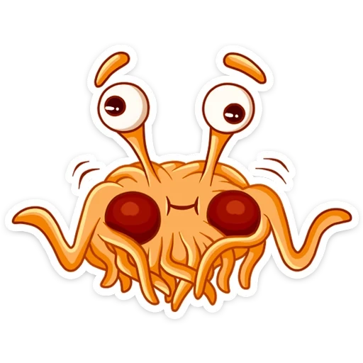 pastafarianisme, monster pastafarian, pastafarianisme ramin, monster pasta terbang, macaronic monster pastafarianisme