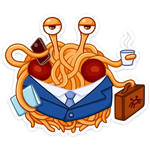 pasfarisme, monstre pasfarien, monster de pâtes volantes, monstre macaronique pastafarisme