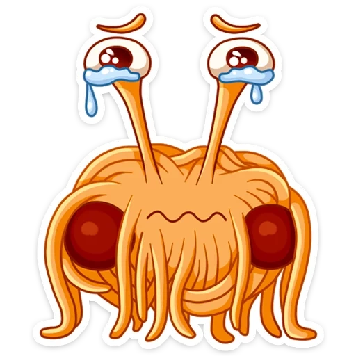 pastafarianism, pastafarian monster, flying pasta monster, macaronic monster pastafarianism