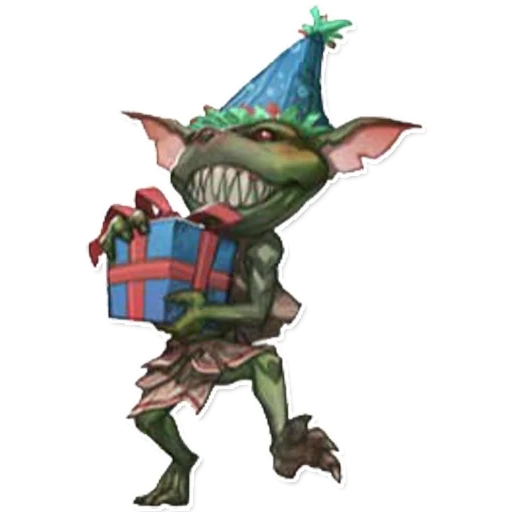 personagem, goblin 3.5 dnd, dungeons 3 goblin, king goblin dnd, feliz aniversário goblin