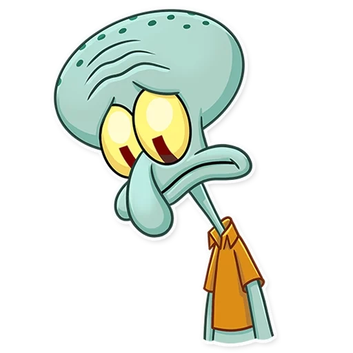 swedvoda, squidvoddib, watsapsquaripanz, squidward dengan latar belakang transparan