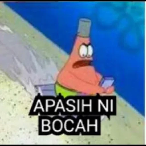 patrick, patrick, patrick stahl, meme patrick, spongebob di meme