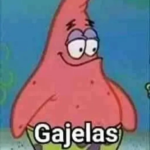 patricio, meme patrick, patricio estrella, patrick malvado, patrick es pequeño