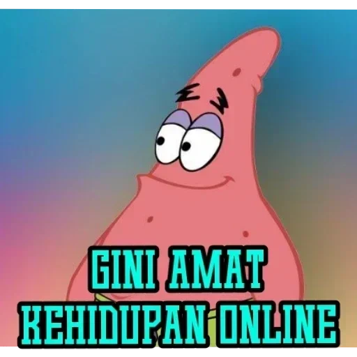 patrick, gadis, patrick, patrick starr, patrick bermata merah