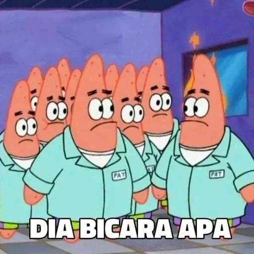 patrick, patrick, patrick starr, modelo bob esponja, calça de bob esponja