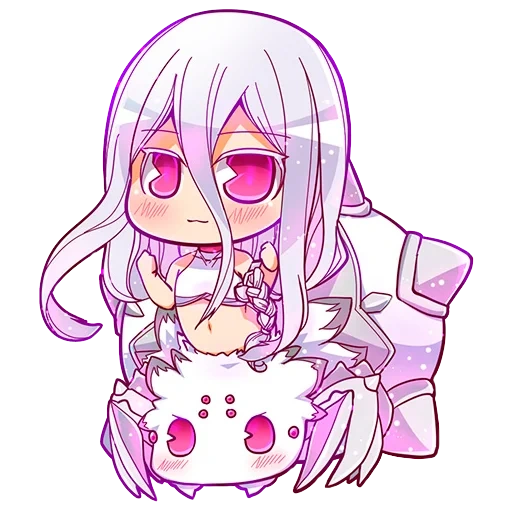 arte anime, anime carino, immagini di arte anime, pattern carini anime, kumo desu ga nani ka anime chibi spider