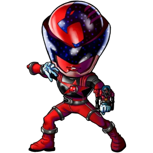 power rangers, mighty rangers chibi, défenseurs de cosmos cureyers, pau rangers super chibi red, défenseurs du cosmos kürengers zorda