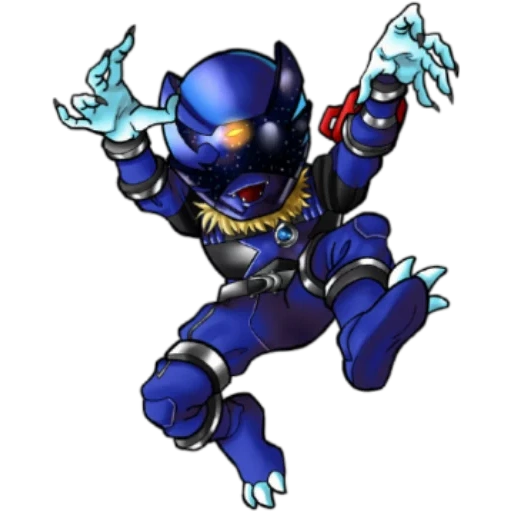 anime, megamen exe, super santai, blue ranger chibi, megaman 3 schatten mann