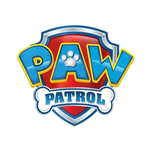 pattuglia di cuccioli, logo puppy patrol, puppy patrol badge, emblema puppy patrol, logo puppy patrol