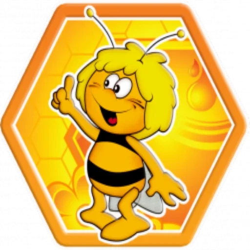 biene, bienengruppe, bienenzeichnung, das design der bienengruppe, kindergartenbienengruppe