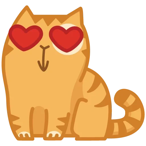 gato, melocotones, melocotón gato, gato en forma de corazón, cat enamorado