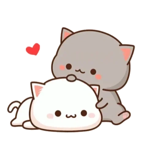 foco chuanjing, chuanjing chibi seal tg, patrón lindo de gato, hermosa imagen de sello, el amor del bebé del sello de kavai