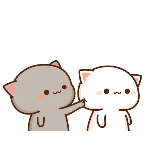 kawaii cats, kawaii cats, kitty chibi kawaii, kawai kotiki chibby, kawai chibi gatos amor