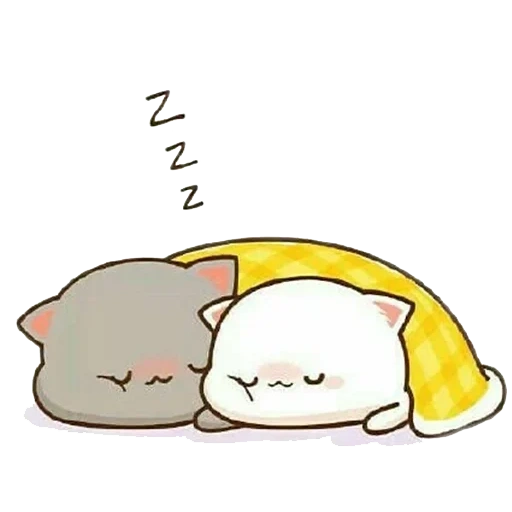 kitty chibi kawaii, desenhos de gatos fofos, adoráveis gatos kawaii, kawaii cats love, kawaii cats um casal