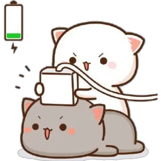 kitty chibi kawaii, desenhos kawaii fofos, desenhos de gatos fofos, adoráveis gatos kawaii, kawaii cats love