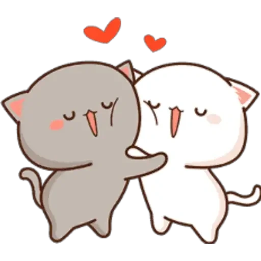 kawaii cat, kawaii cats, adorável gatos lp, kitty chibi kawaii, kawaii cats um casal