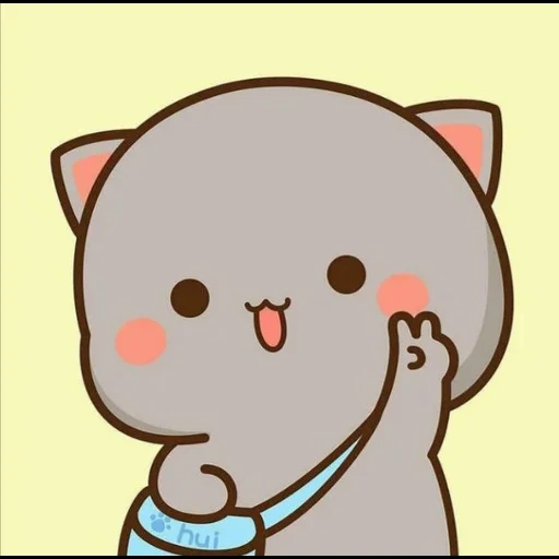 kawaii, anime lucu, kucing kawaii, kucing kawaii, gambar kucing lucu