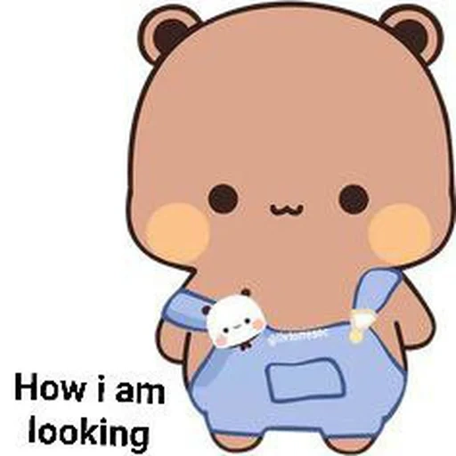 cute bear, anime cute, cute drawings, milk mocha bear, anime cute drawings