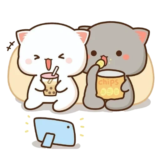 segel chibi chuanwai, lukisan kawai yang lucu, pola yang lucu sangat lucu, anjing laut kawai yang lucu, hejing chibi seal love