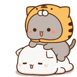 kawaii, chat kavai, dessins mignons de chibi, beaux chats anime, dessins de chats mignons