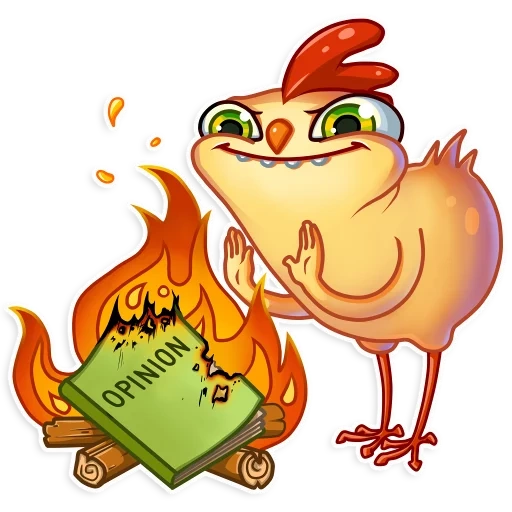 kiwi, owl, chicken, fiery chicken