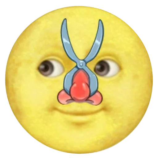 emoji, i ragazzi, emoticon luna, emoticon moon yellow, faccia sorridente della luna gialla