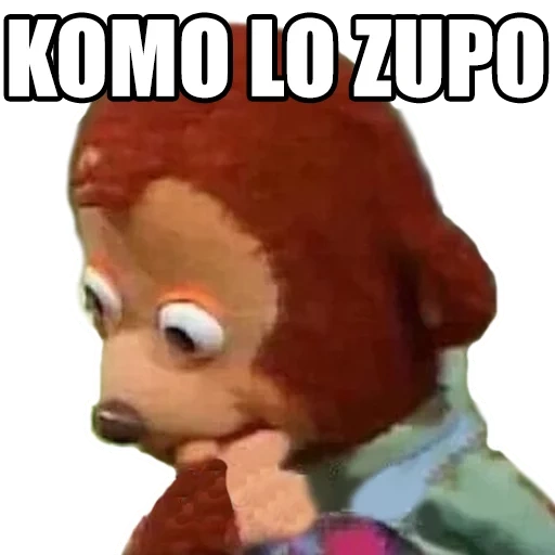 giocattolo, gracioso, zupo zupo sound, meme di alfono trahuilo