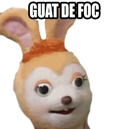 un meme, giocattolo, lepre vrchat, judy hops, judy coniglietto di pasqua