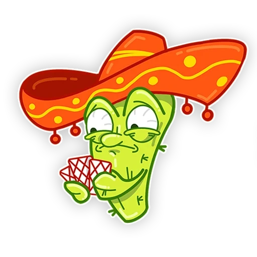 pedro, pedro bot, nopal, meksiko cactus sombrero, meksiko sombrero marakas cacti