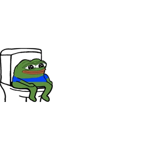 pepe frog, frosch pepe, set von aufklebern, rohr frittierpeepo, aufkleber