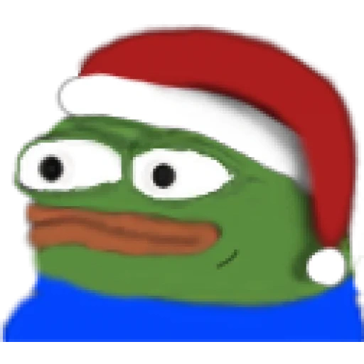 pepe frog, pepe santa claus, feels okey man, peepo tahun baru