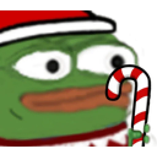 emote, pepe frog, pepe pugood, peepo christmas