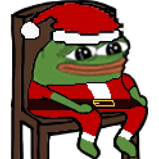 peeposit, pepe katak, pepe frog gif card, peepo christmas