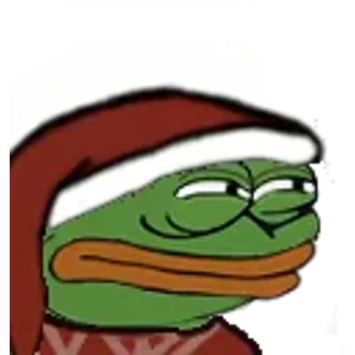 scherzo, toad pepe, pepe frog, pepe babbo natale, pepe la rana