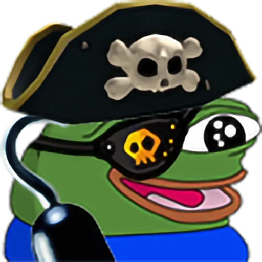 pepe, pepe pirat, pepe pirat, peepo pack, pepe captain