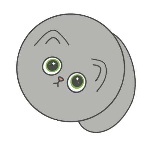permesh, expression moon, smiley of the moon, classe triste, hot sticker smiley