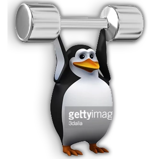 penguin 3 d, meme mit einem pinguin