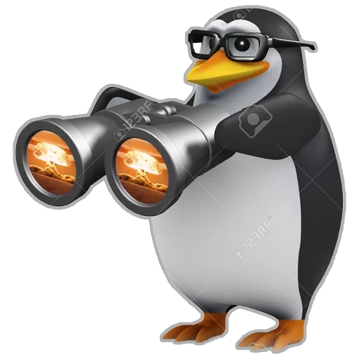pinguim, pinguim 3 d, pinguins de apresentação 3d