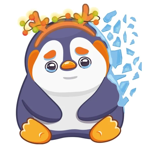 pinguin, mimi penguin, stiker penguin