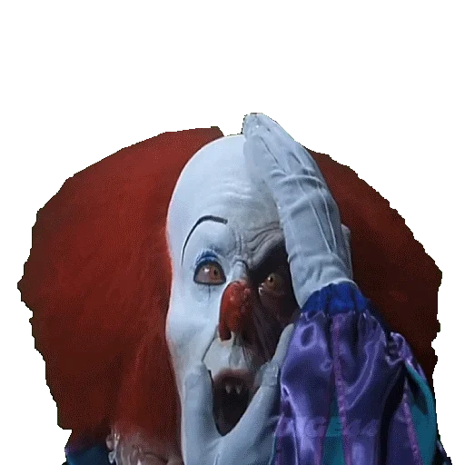 clown, clown, clownbild, ein schrecklicher clown, clown pennyiz