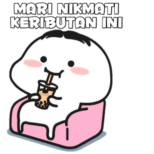 menyenangkan, pentol, gambar kawaii, gitaris watsapp